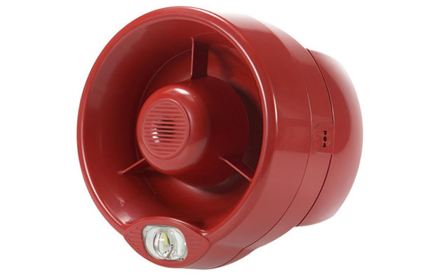 Sirena/VAD de alarma color rojo IP65 ADVANTRONIC CWS100AV