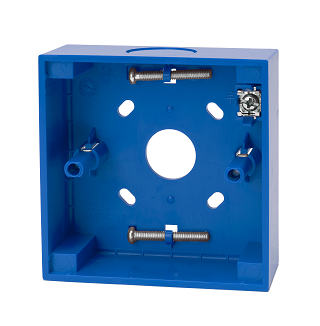 Caja trasera azul de montaje en superficie ARITECH CA/N-MC-BB-U