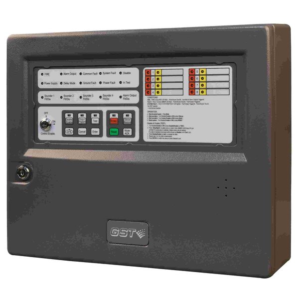 Panel de control de alarma contra incendios convencional. 8 Zonas ARITECH CA/GST108A